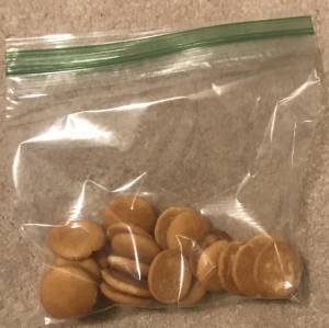 Wafers in a bag